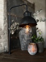 Klemlamp &quot;antique black&quot;